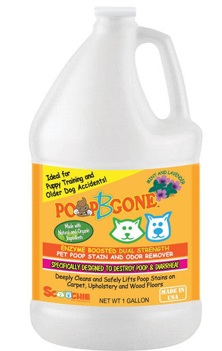 Gallon Poop B Gone Stain and Odor Remover For Carpet and Upholstery Retail