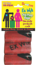 Scoochie EX WIFE 3 Pack Poop Bags In Bag and Header