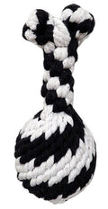 Large Super Scooch Rope Drumstick With Squeaker 8 Inch Retail