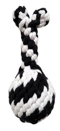 Small Super Scooch Rope Drumstick With Squeaker 6.5 Inch Retail