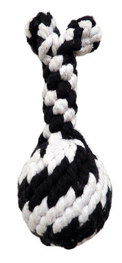 Small Super Scooch Rope Drumstick With Squeaker 6.5 Inch Retail