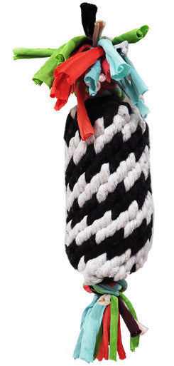 Super Scooch Rope Gummer With Squeaker 11 Inch Retail