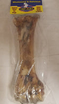 7 Inch Natural Roasted Shin Bone With Marrow