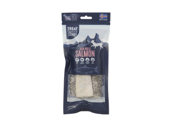 Dried Salmon Skin - 5-6 Inches 3 Piece Bag