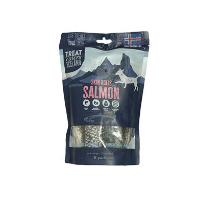 Skin Rolls Power Wing - Cod and Salmon 5 Pack Bags 64 per Display