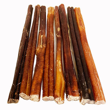 1 Pound 12 Inch Bully Sticks In Zip Lock Bag