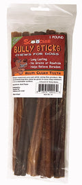 1 Pound 12 Inch Bully Sticks In Zip Lock Bag