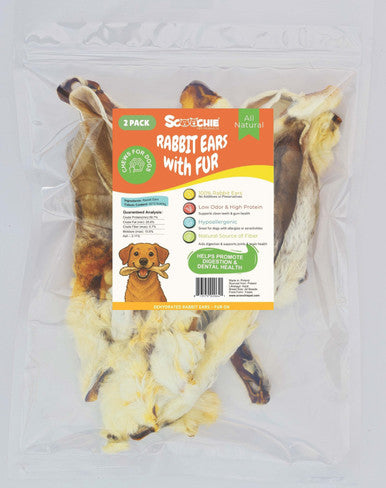 10 Pack Rabbit Ears with Fur