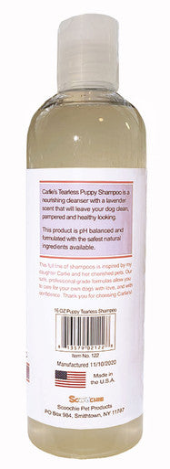 Carlies Untra Premium Puppy Tearless Shampoo