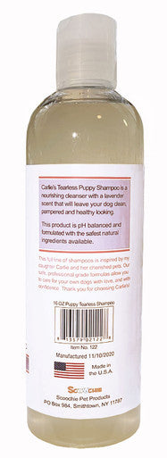 Carlies Untra Premium Puppy Tearless Shampoo