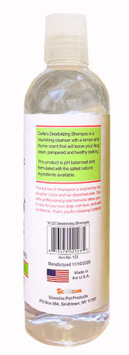 Carlies Ultra Premium Deodorizing Dog Shampoo