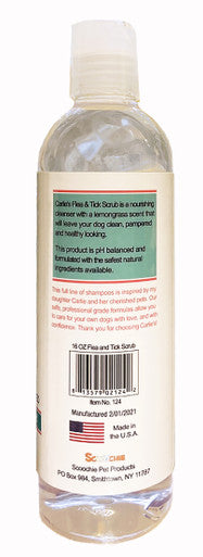 Carlies Ultra Premium Flea & Tick Scrub