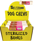 5-6 Inch Natural Sterilized Bone With UPC Small PDQ 6