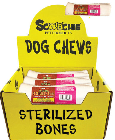 5-6 Inch Natural Sterilized Bone With UPC Small PDQ 6