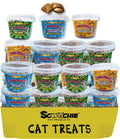 Assorted Flavors Scoochie Sensations 8.8 Ounce Tub Large PDQ of 24