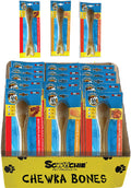 Assorted Flavors Large Chewka Bone 7.7 oz 12x9x11 PDQ of 15