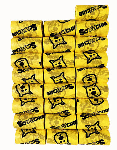 Scoochie 25 Roll Super Value Pack Poop Bags