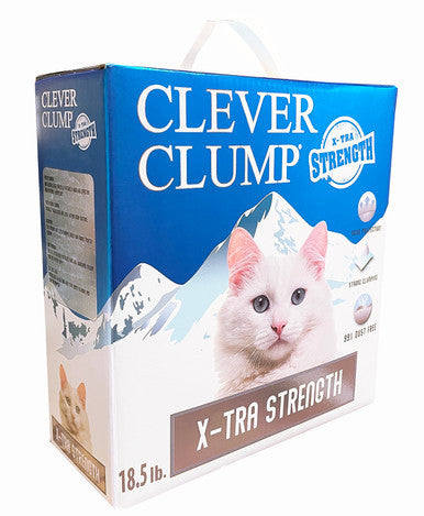 Clever Clump Bentonite Boxed Cat Litter 18.5 Pounds