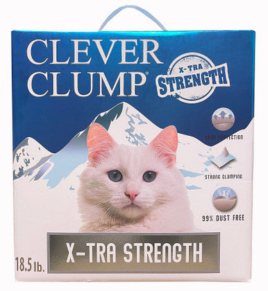 Clever Clump Bentonite Boxed Cat Litter 18.5 Pounds