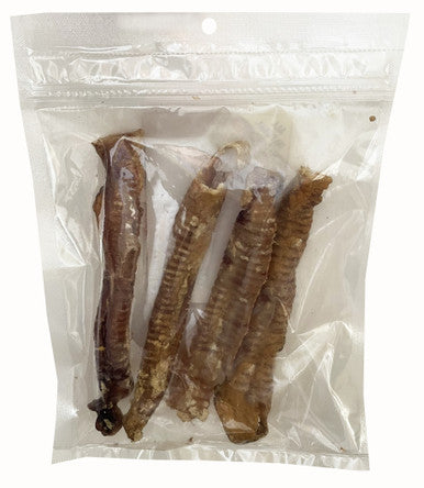 6-8 Inch Lamb Trachea Tubes 4 Pack
