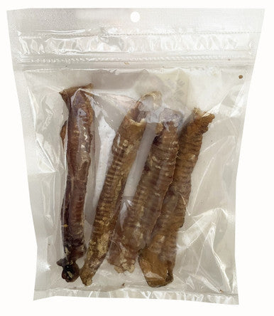 6-8 Inch Lamb Trachea Tubes 4 Pack