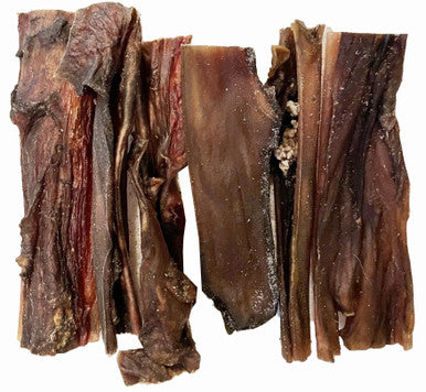Beef Tendon - Back Strap 8 Ounce in Zip Lock Bag