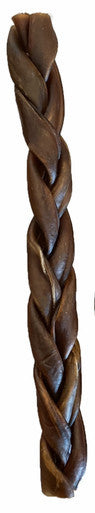 12 Inch Braided Esophagus Stick with Cigar Band