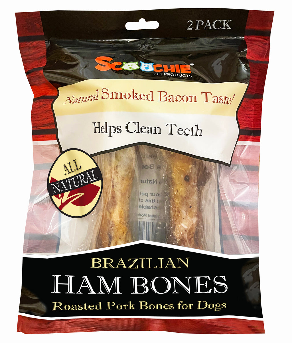 2 Pack Brazilian Ham Bone / Pork Femur in Zip Lock PVC Bag