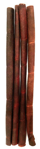 12 Inch CS Deluxe Collagen Sticks 4 Pack In Zip Lock Bag
