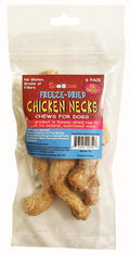 6 Pack Freeze Dried Chicken Necks