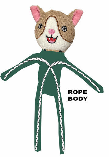 Rope Filled Farm Friends 15 Inch