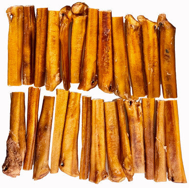 25 Pack 6 Inch JUMBO Bully Stick in Zip Lock Bag