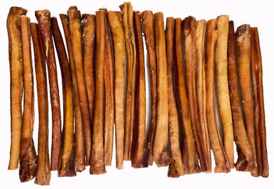 25 Pack 12 Inch JUMBO  Bully Stick in Zip Lock Bag Retail