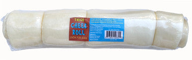 Jumbo Thick 10 Inch Cheek Roll Shrink With Sticker and UPC