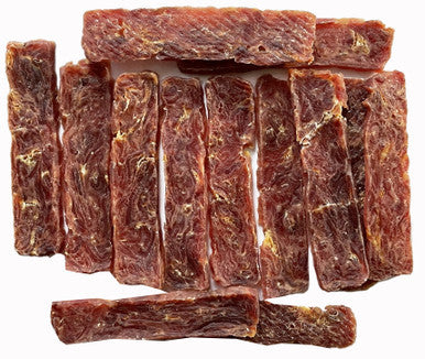 8 Ounce Duck Jerky in Pegable Bag