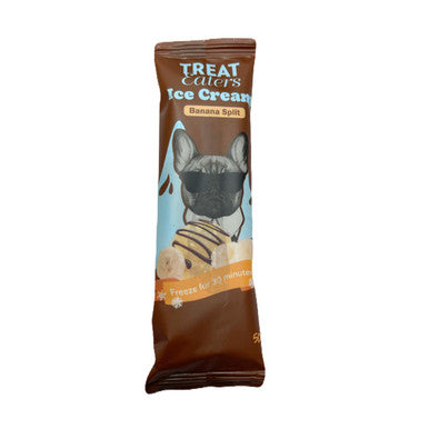 Treat Eaters Ice Cream 2 Pack Vanilla & Banana Split Small PDQ of 8