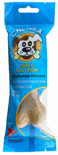 Chewka Bones Power Wing - Bacon and Cheese 3.5 oz - 80 per Flavor - Bacon and Cheese 7.7 Ounce 42 per Flavor
