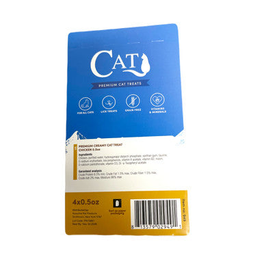 Squeeze Up Cat Treat Chicken .5 Ounce - 4 Pack