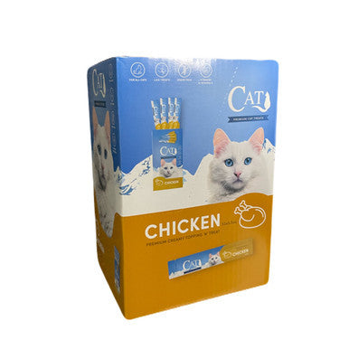 Squeeze Up Cat Treat Chicken .5 Ounce - 4 Pack Retail