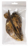 Crunchy Natural Duck Head 2 Pack in Peggable Ziplock Bag with UPC