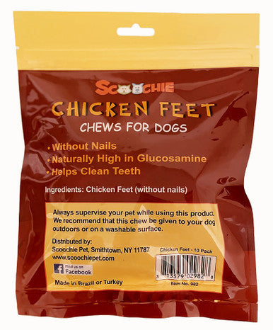 10 Pack Chicken Feet
