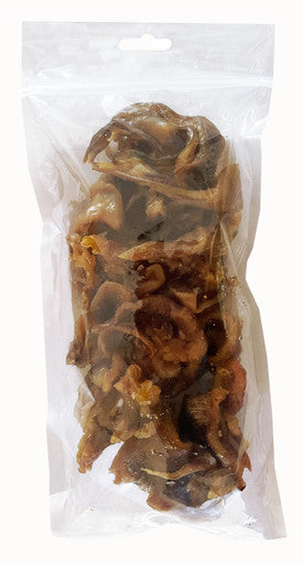 Pig Ear Strips 8 Ounce Zip Lock Bag