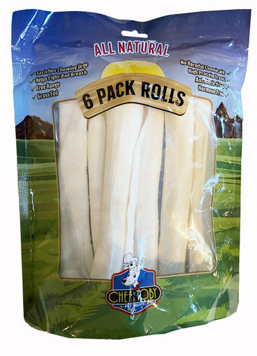 6 Pack Rawhide Rolls
