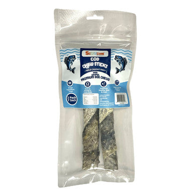 Cod Chew Stick 7 Inch 2 Pack