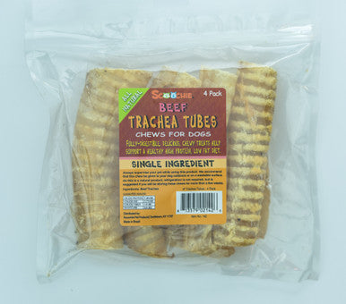 6" Trachea Tube 4 Pack