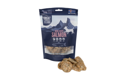Fish Chips Power Wing - Cod and Salmon 2.5 oz Bags 88 per Display