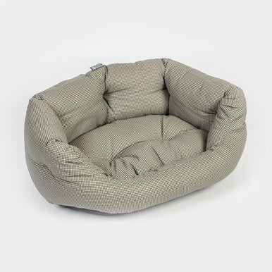 Vintage Dogstooth Deluxe Slumber Bed