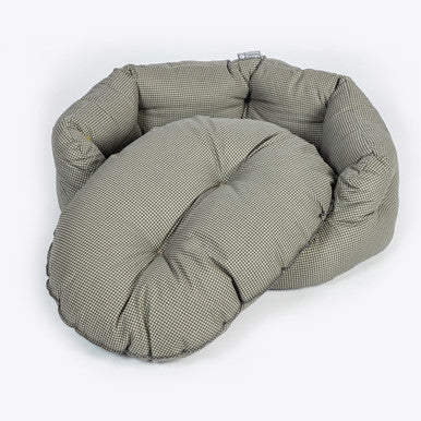 Vintage Dogstooth Deluxe Slumber Bed