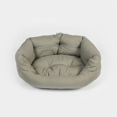 Vintage Dogstooth Deluxe Slumber Bed