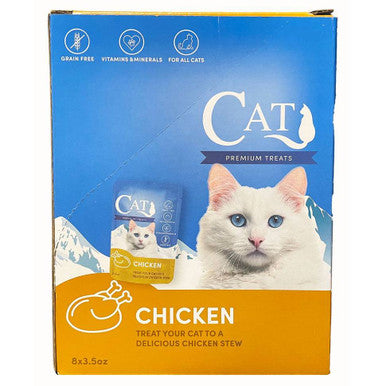 Cat by Scoochie Cat Food & Treats Planogram - 4 Foot - 4 Shelf